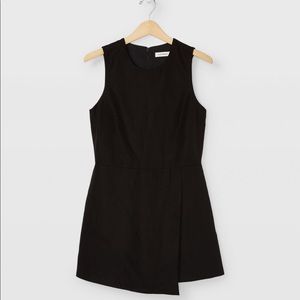 Club Monaco Black Wrap Romper